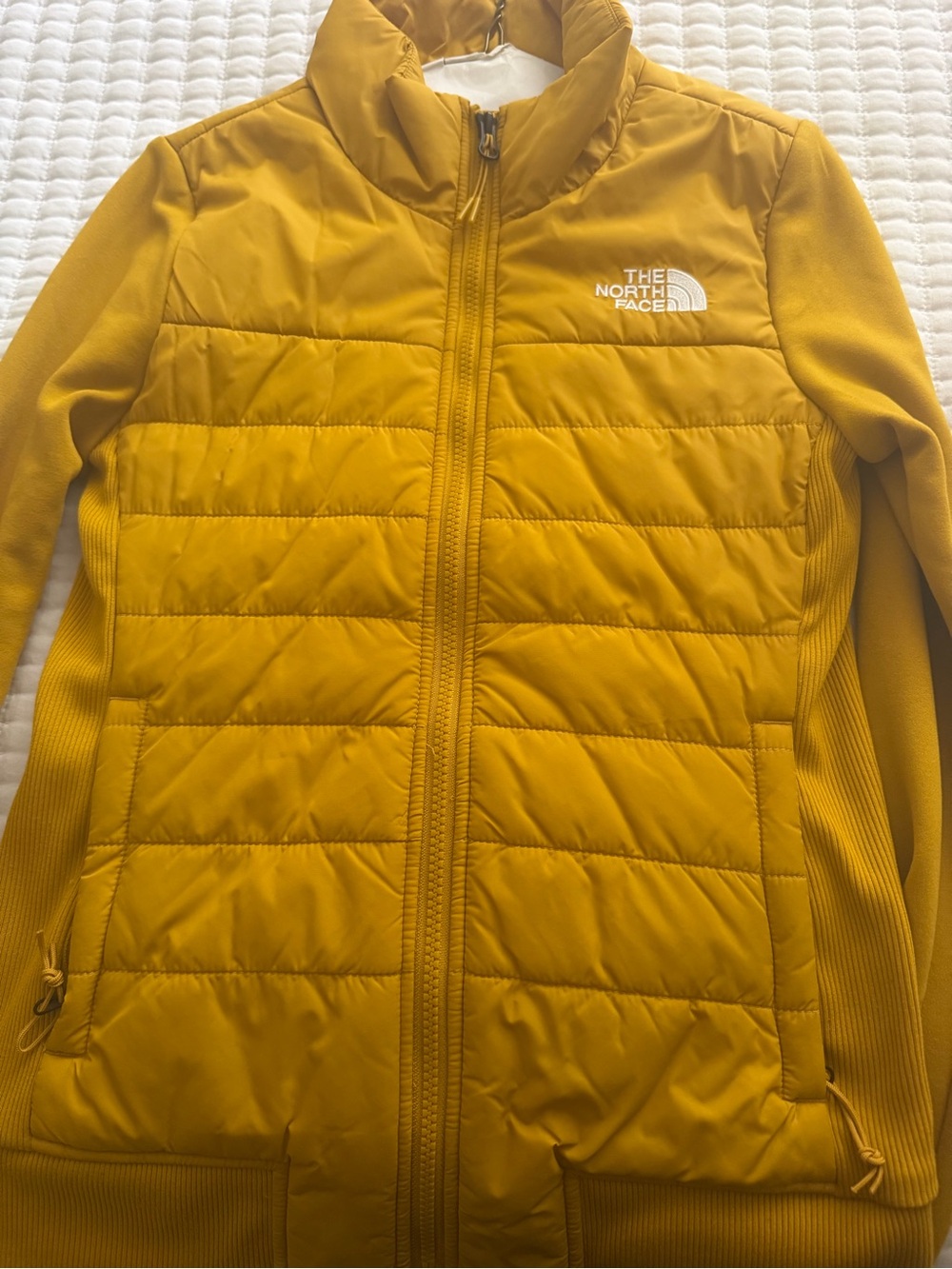 The North Face Mustard Yellow Women's Puffer Jacket